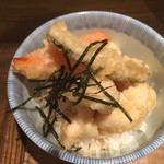 十割そば 東京バッソ - 170510水　東京　東京バッソ　鶏天丼