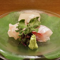 日本料理 太月 - ４日寝かせたカンパチ、3日寝かせたふっこ、いさきのお造り