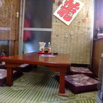 中華そば志のぶ支店 - 座敷席（2卓）
