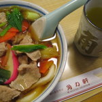 角力軒 - 肉うどん