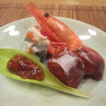 樹花 - 先付け４種