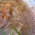 豚珍KAN - 1日30食限定の努トン骨ラーメン　￥550