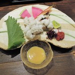 金爾 - 鱧の湯引き