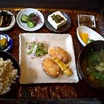 カフェギャラリー風と木 - 玄氣膳 1050円 主菜は「里芋コロッケ」でした♪