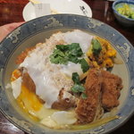 とんかつ やまいち - ロースかつ丼１６００円