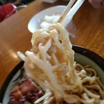 極濃湯麺 フタツメ - 【2017.6.25(日)】排骨もりタンメン(並盛・250g)1,000円の麺