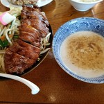 極濃湯麺 フタツメ - 【2017.6.25(日)】排骨もりタンメン(並盛・250g)1,000円