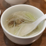 杉作 - 定食のテールスープ