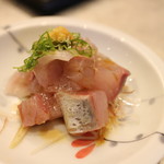 藤鮨 - 酒の肴おまかせ追加　アジのたたき