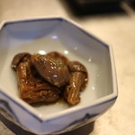 藤鮨 - 酒の肴おまかせ追加　穴子の肝煮
