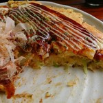 Okonomiyaki Shimada - 断面②