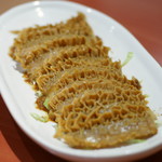 四川食府 - 晩酌セット（６９０円）のハチノス煮つけ２０１７年６月