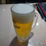 梅蘭 - 生ビール(550円)