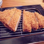 Tonkatsu Katsuju - 「厚切り黒豚かつ定食」(2200円)