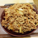 すき家 - キング牛丼ｗ　迫力ありますｗ