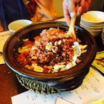 韻松亭 - 食事　赤飯