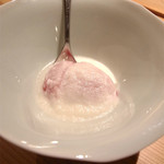 寿しの吉乃 - フルーツトマトとオニオンドレッシング