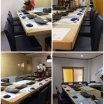 鮨山吹 - 檜カウンター