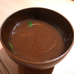 寿しの吉乃 - 味噌汁