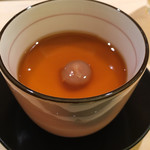 すし 陸 - 梅の茶碗蒸し