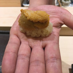 すし 陸 - 礼文島の特大粒ウニ
