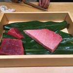 すし 陸 - 大トロ・赤身漬け