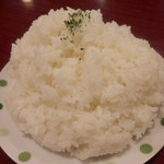 スープカレー専門店 すずな - 爆盛りご飯♡