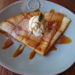 メゾン　ド　ソラマメ - 塩キャラメルのクレープ