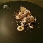 ドンブラボー - 鰹のたたき、ゴルゴンゾーラ、ペコロス