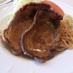 黒豚のしょうが焼き