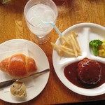 アメリカ屋 - キッズミニハンバーグ（90g）…税別680円