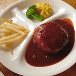 アメリカ屋 - キッズミニハンバーグ（90g）…税別680円