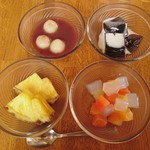 アメリカ屋 - サラダバーのデザート