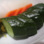 もち豚とんかつ たいよう - 上新香　ズームアップ