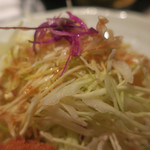 もち豚とんかつ たいよう - キャベツを喰らう