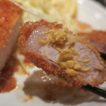もち豚とんかつ たいよう - ロースカツ塩で喰らう