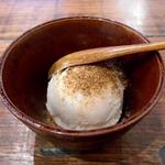 手打ち蕎麦 仙太郎 - 奥様お手製自家製そば茶アイス