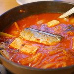 매일 호프 - 料理写真:サンマキムチチゲ