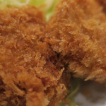 もち豚とんかつ たいよう - ヒレカツ　ズームアップ