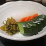 もち豚とんかつ たいよう - 上新香