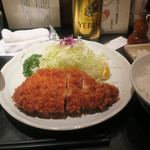 もち豚とんかつ たいよう - ロースカツ定食