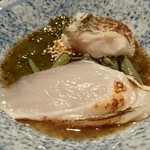 産直屋 たか - トラフグ、淡路産穴子、新潟産モズク、ジュンサイ