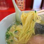 ラーメン山岡家 - 朝ラーメンは細麺です