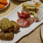 阿霞飯店 - ﾃﾞﾗｯｸｽｺｰｽの手作りの盛り合わせ