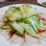 イチリン ハナレ - 前菜５種：豚バラガーリックソース