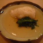 八雲茶寮 - 甘鯛　あんかけ　菊菜