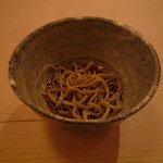 八雲茶寮 - そば　ゆず和え