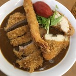 食い味の道有楽 - ぶっかけデミグラ[トマト]カレー・C店主お任せ