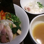 つけ麺一燈 - 純雉白湯和えつけそば～キジーン1号(2)