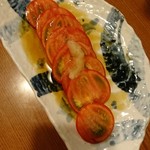 中清 - 蕎麦屋のフルーツトマト